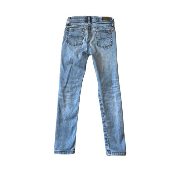POLO Ralph Lauren Girls jeans/Leggings size 5, Blue, stretchy - Picture 1 of 14